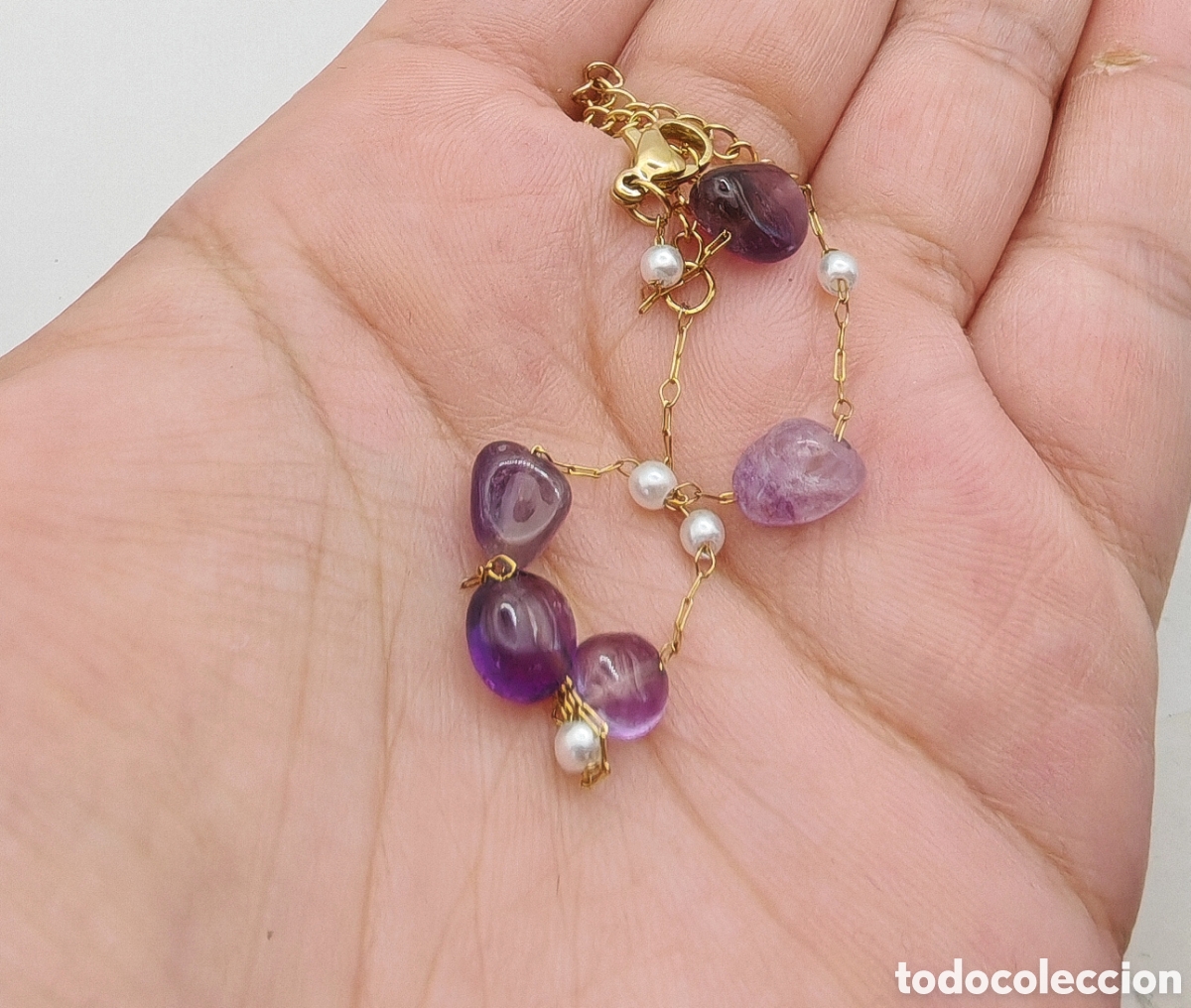 Joyeria: Pulsera Ajustable de Amatista - Foto 2