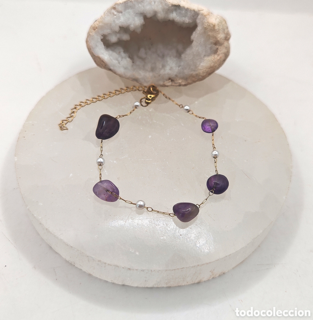 Joyeria: Pulsera Ajustable de Amatista - Foto 1