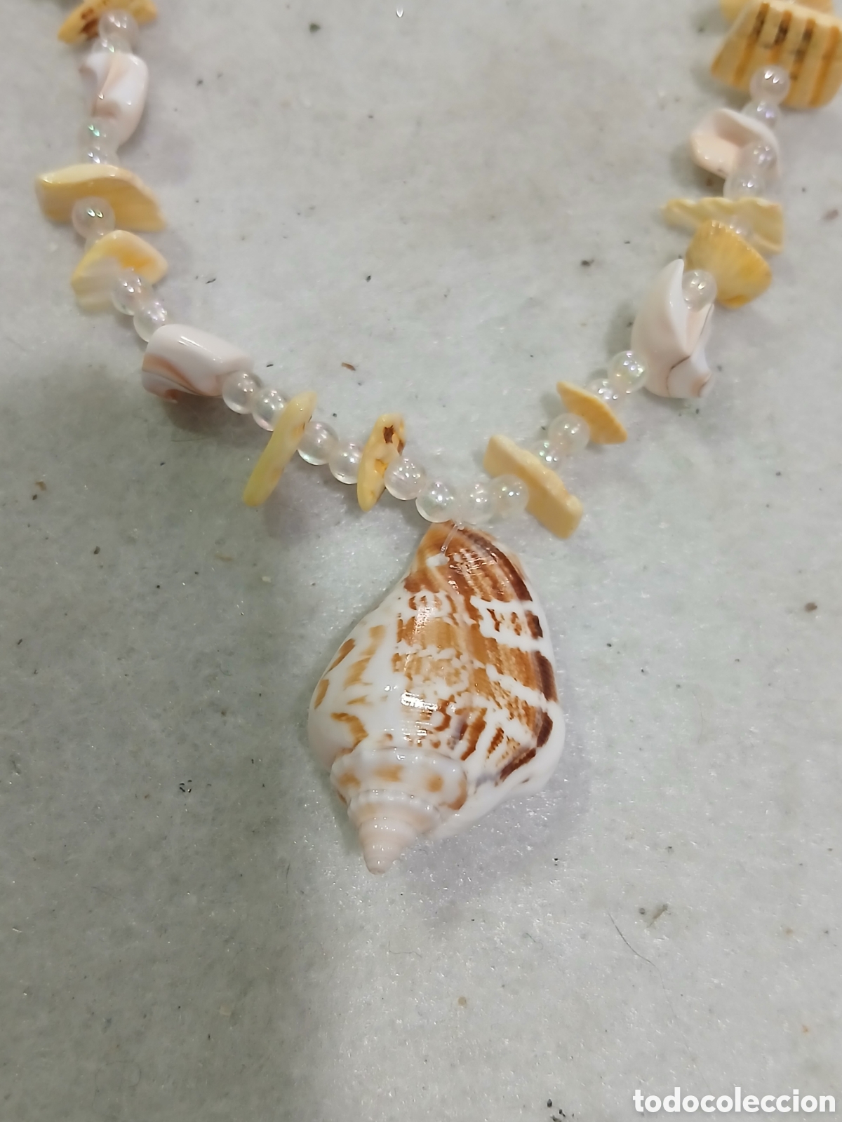 Joyeria: Collar con caracola. (L66) - Foto 2