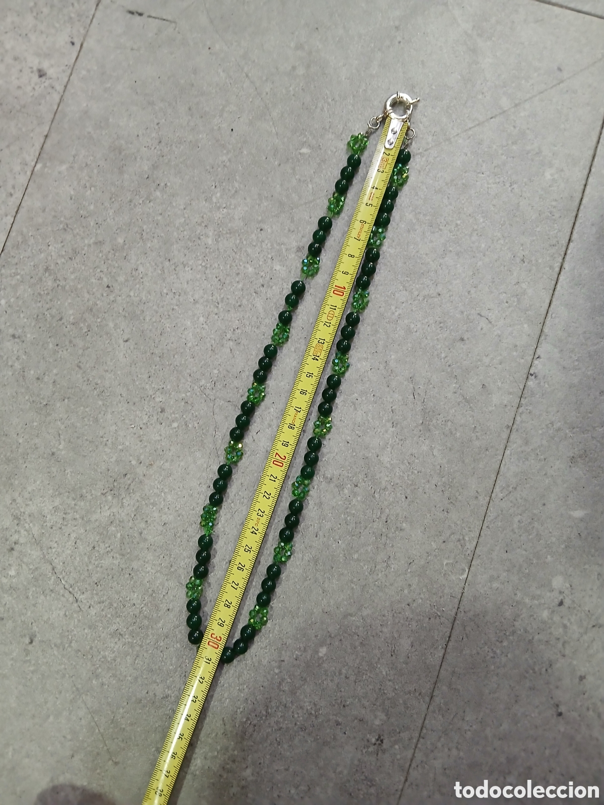 Joyeria: Collar piedras verdes. (L66) - Foto 2