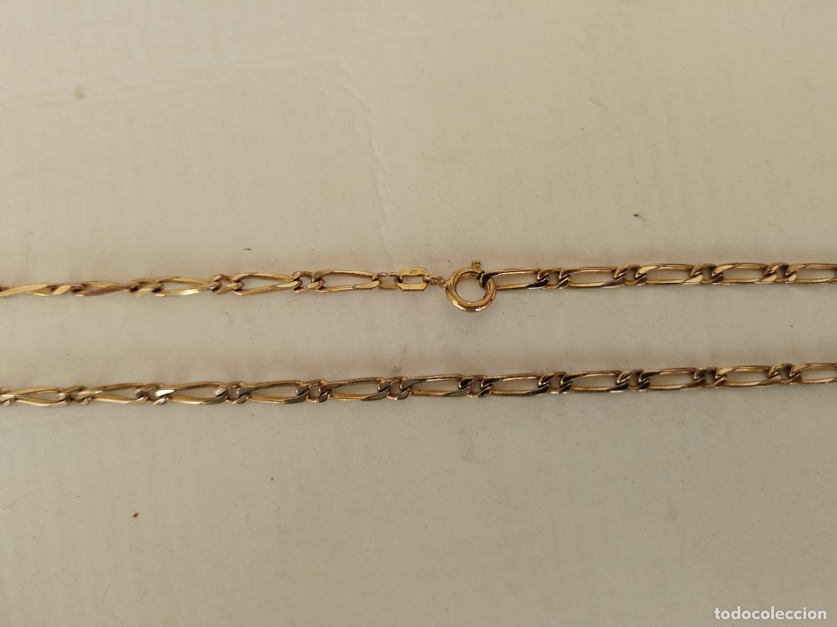 Joyeria: colla cadena dorada chapada oro - Foto 2