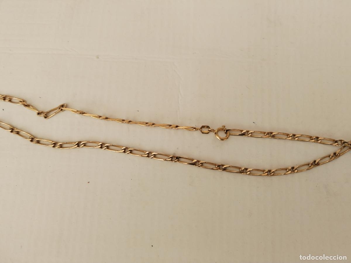 Joyeria: colla cadena dorada chapada oro - Foto 1
