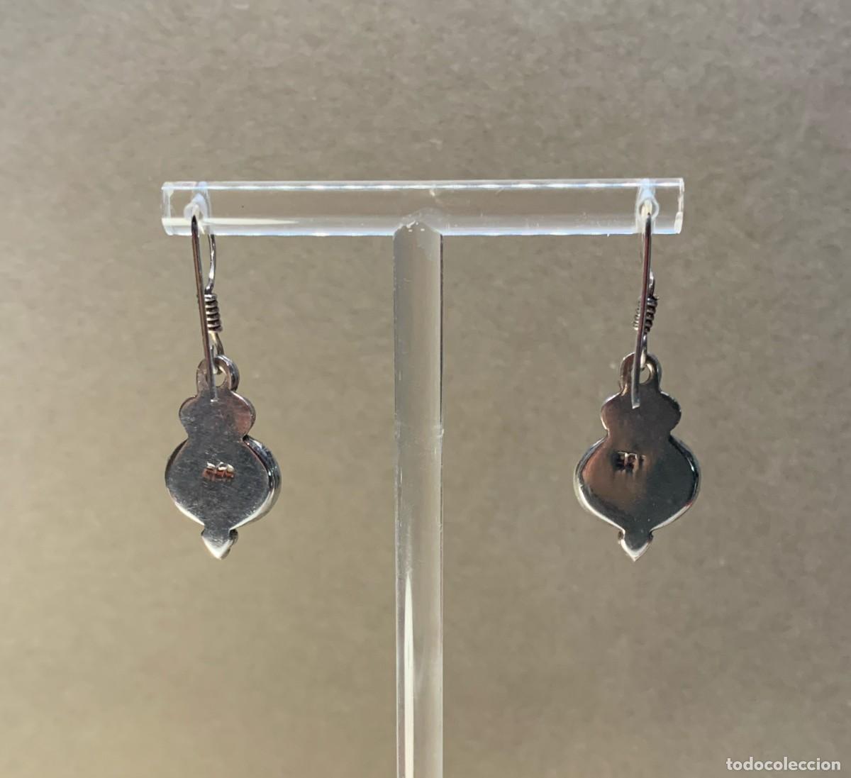 Joyeria: Pendientes de coral natural y plata de Ley Bohemio Boho - Foto 3