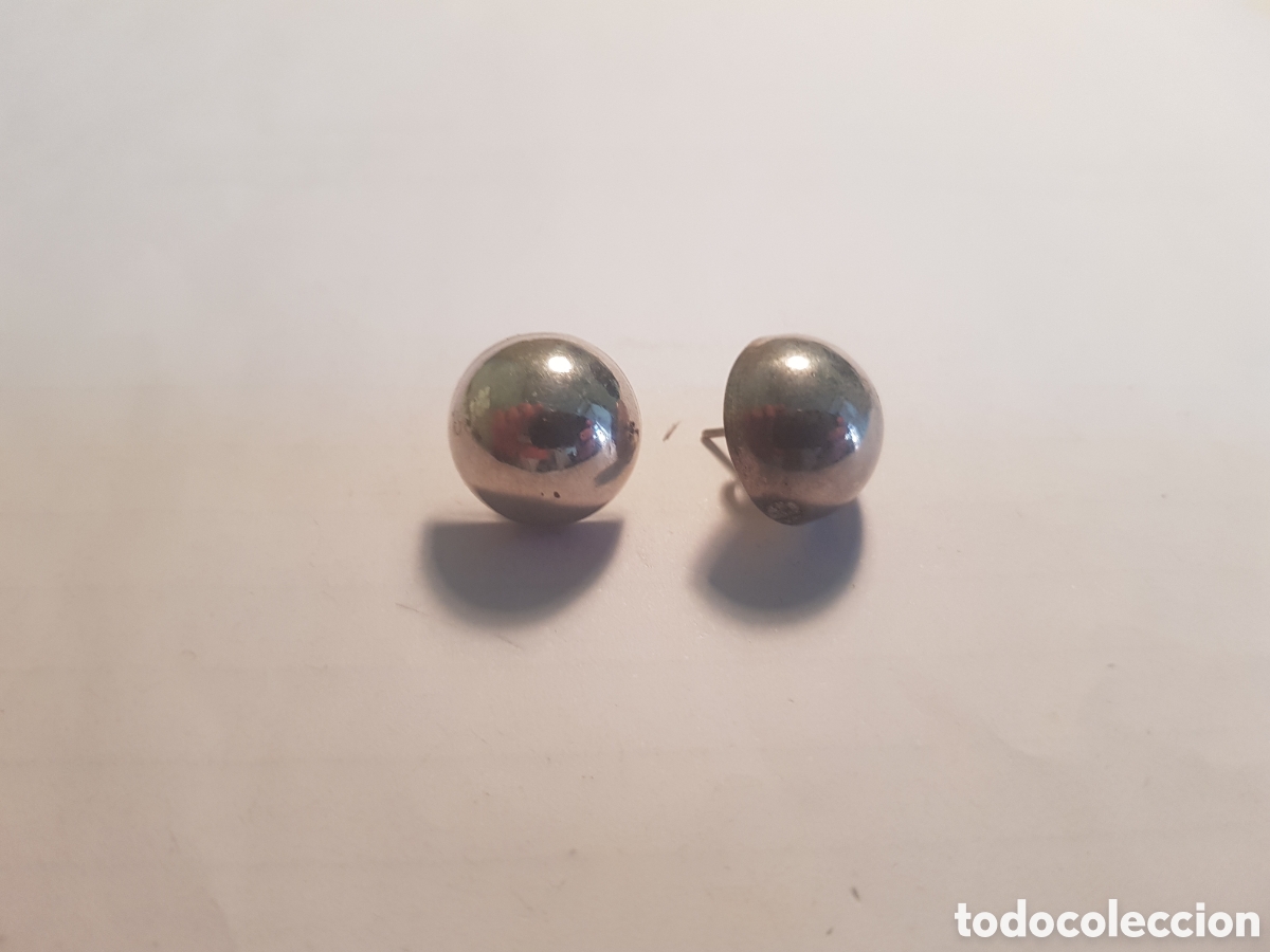 Joyeria: #1121 Pendientes plata de ley 925 1,5cm - Foto 1