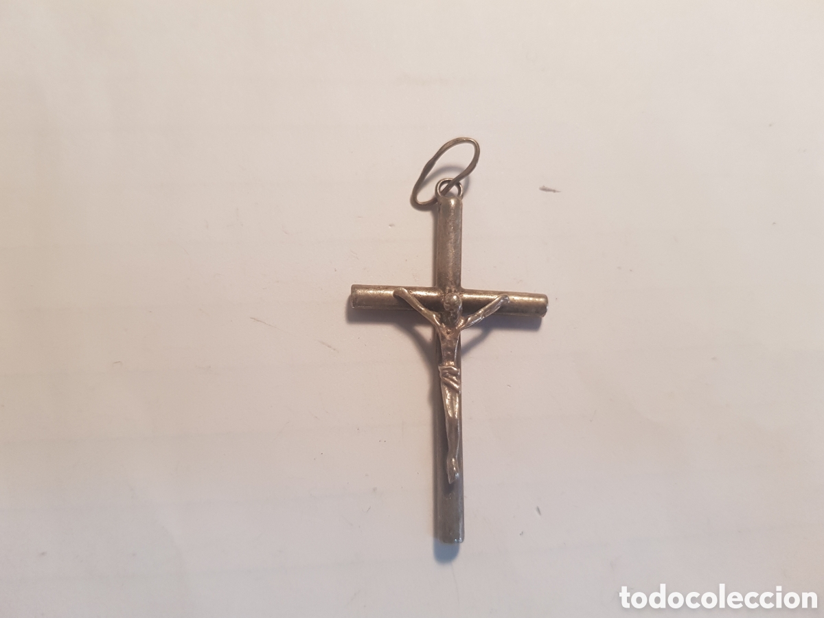 Joyeria: #1122 Cruz plata de ley 925 4,5cm - Foto 1