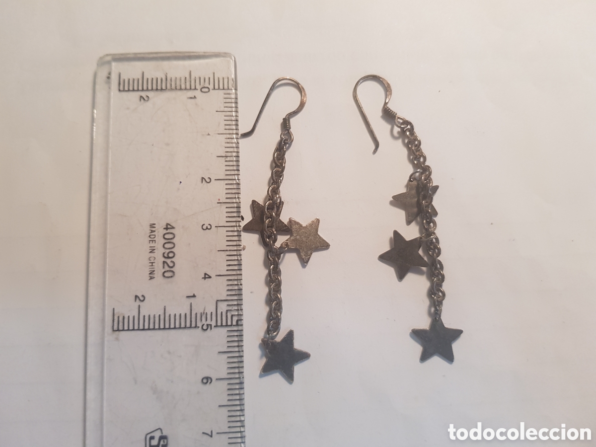 Joyeria: #1136 Pendientes plata de ley 925 - Foto 1