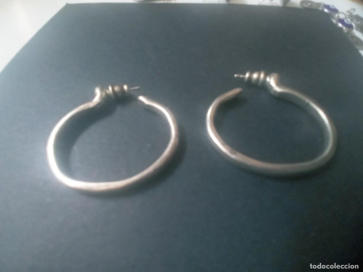 Joyeria: BONITOS PENDIENTES ANTIGUOS PLATA 925. - Foto 3