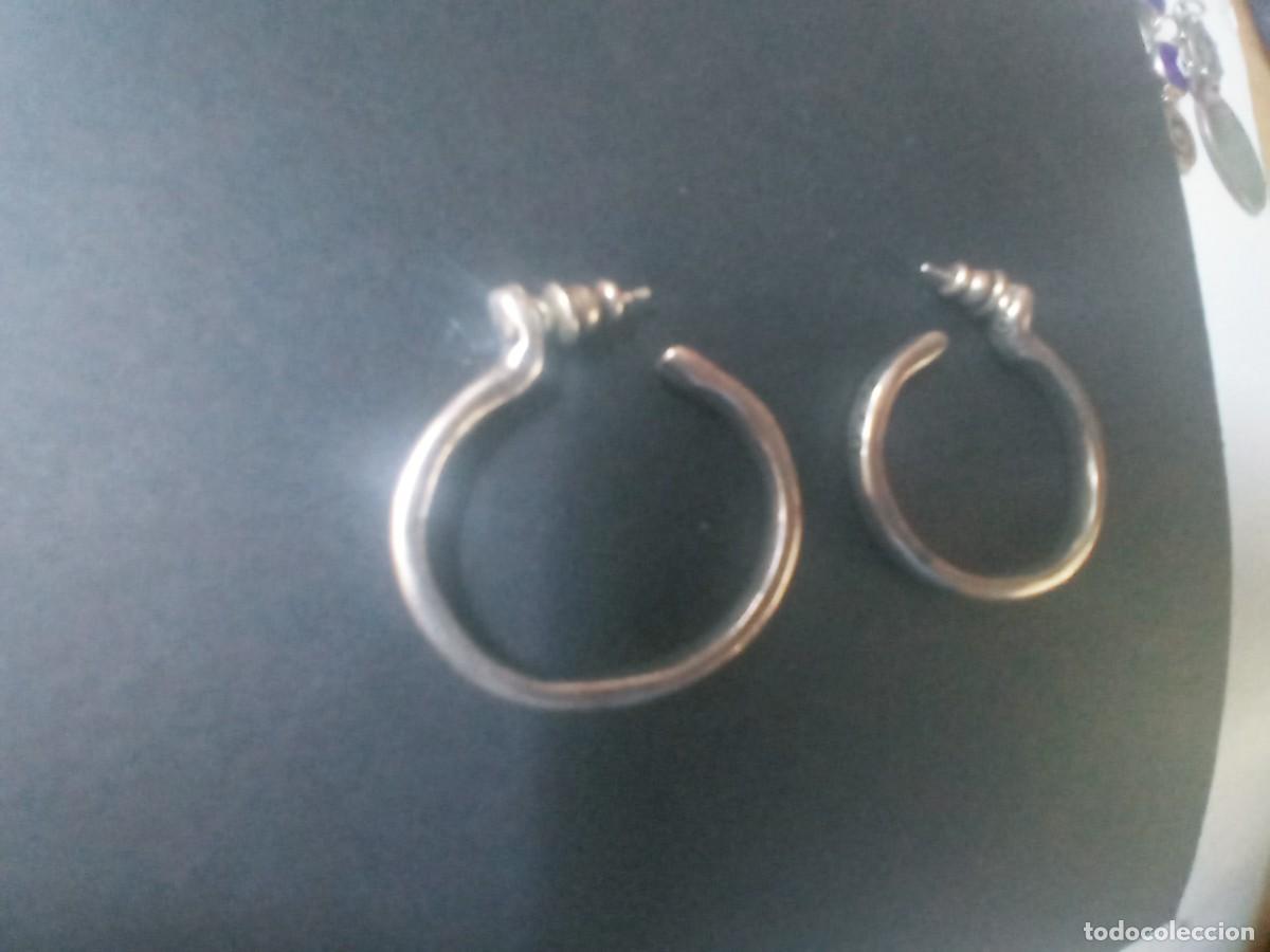 Joyeria: BONITOS PENDIENTES ANTIGUOS PLATA 925. - Foto 4