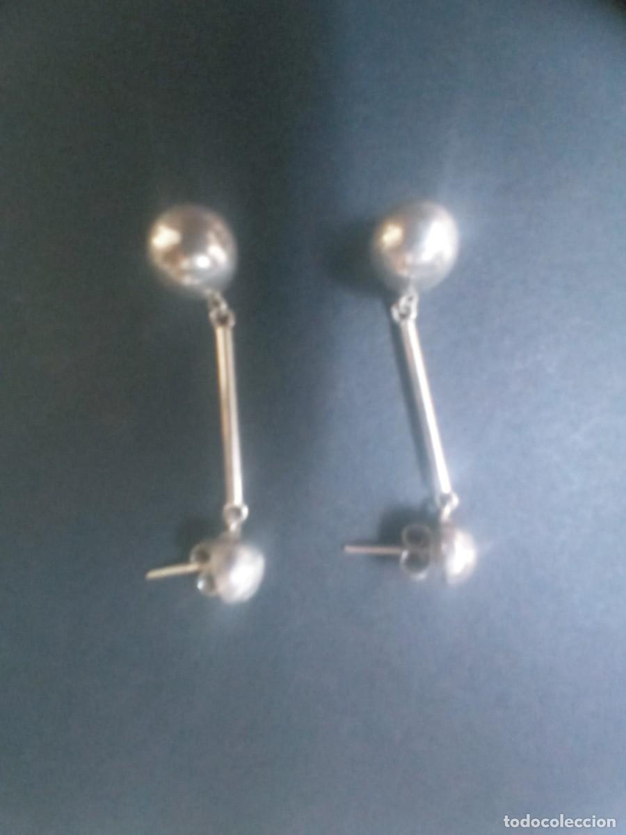 Joyeria: BONITOS PENDIENTES ANTIGUOS PLATA 925. - Foto 2