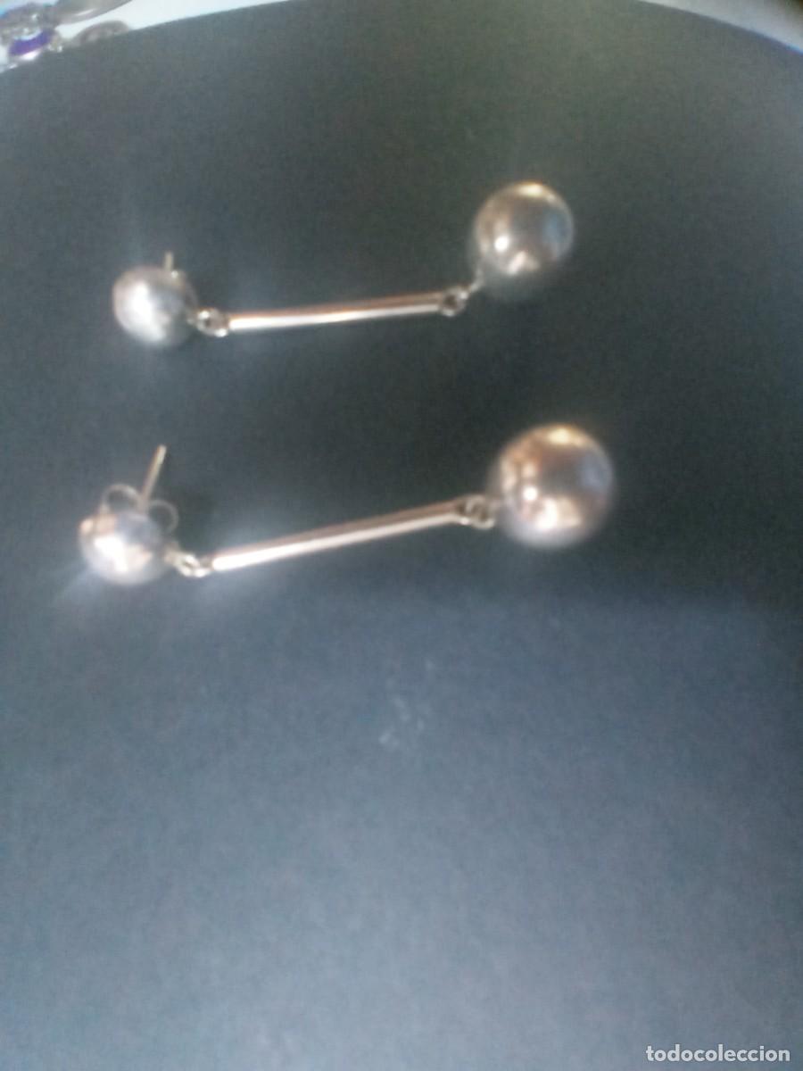 Joyeria: BONITOS PENDIENTES ANTIGUOS PLATA 925. - Foto 3