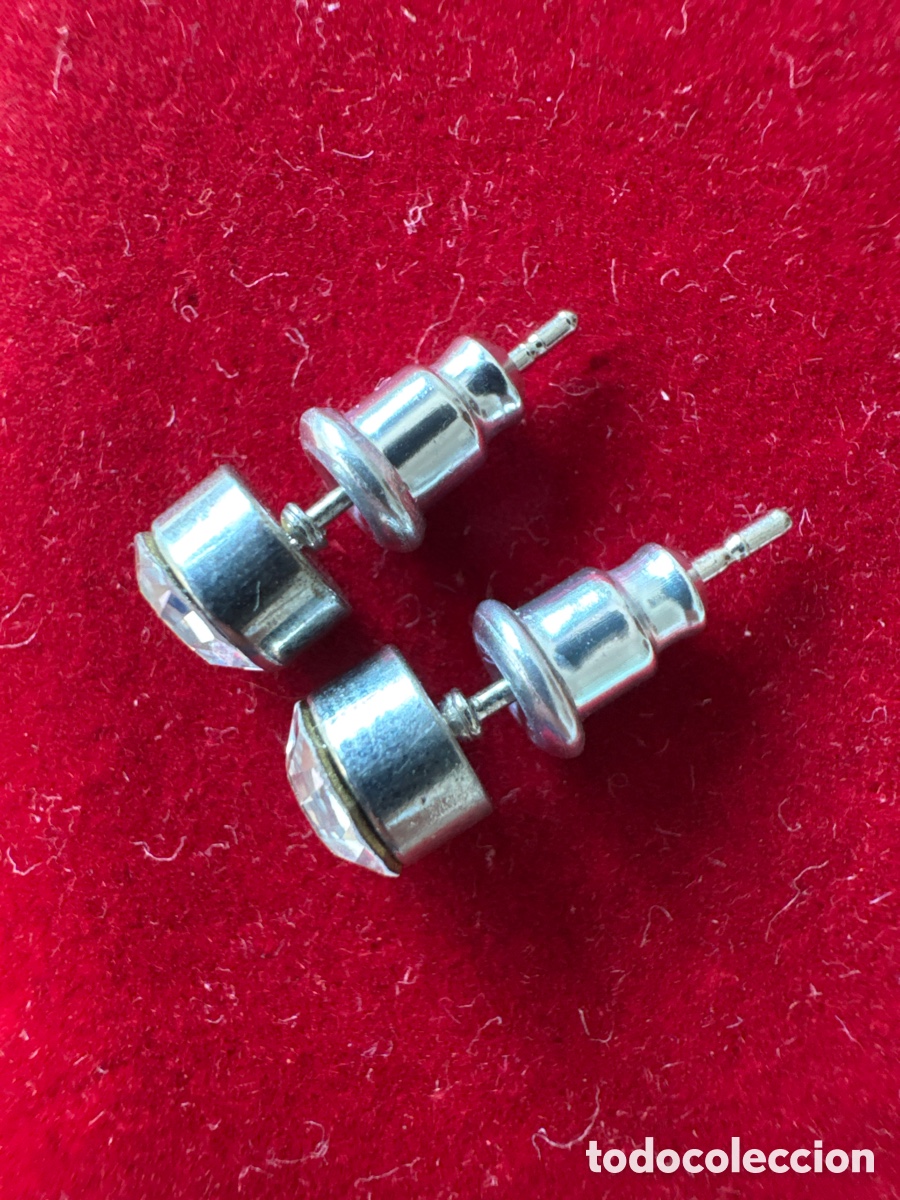 Joyeria: Pendientes elegantes con cristal de strass (A21) - Foto 2