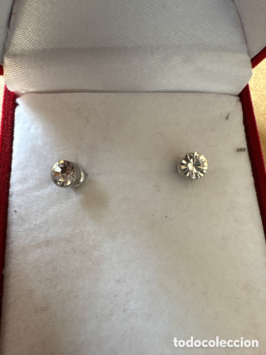 Joyeria: Pendientes elegantes con cristal de strass (A21) - Foto 3