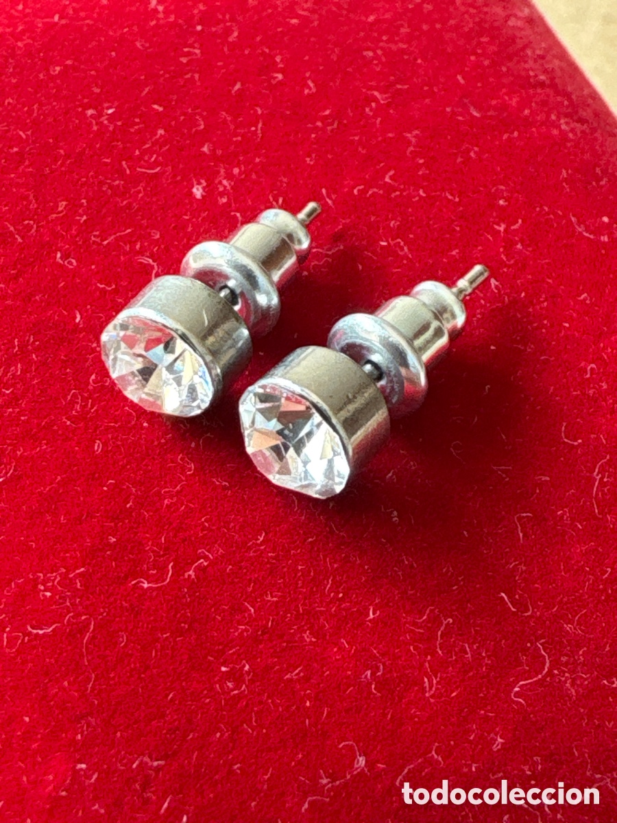 Joyeria: Pendientes elegantes con cristal de strass (A21) - Foto 1