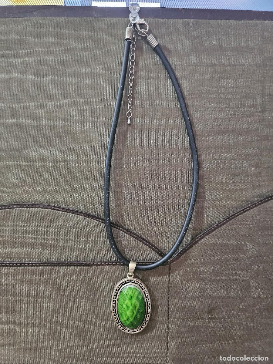 Joyeria: bisuteria de collar piedra verde - Foto 1