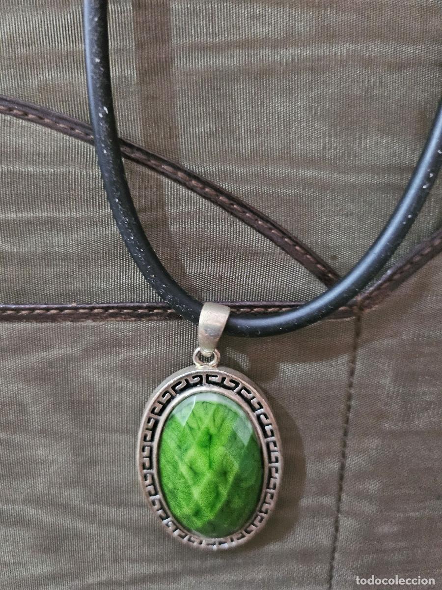 Joyeria: bisuteria de collar piedra verde - Foto 2