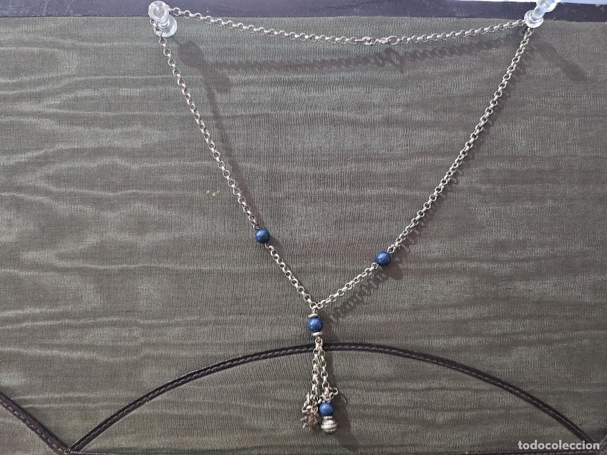 Joyeria: bisuteria de collar bola azul - Foto 1