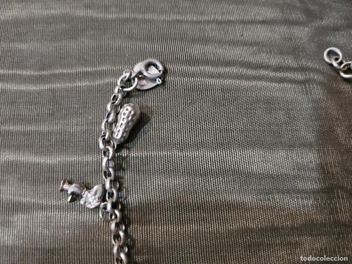 Joyeria: pulseras plateadas con figuras - Foto 2