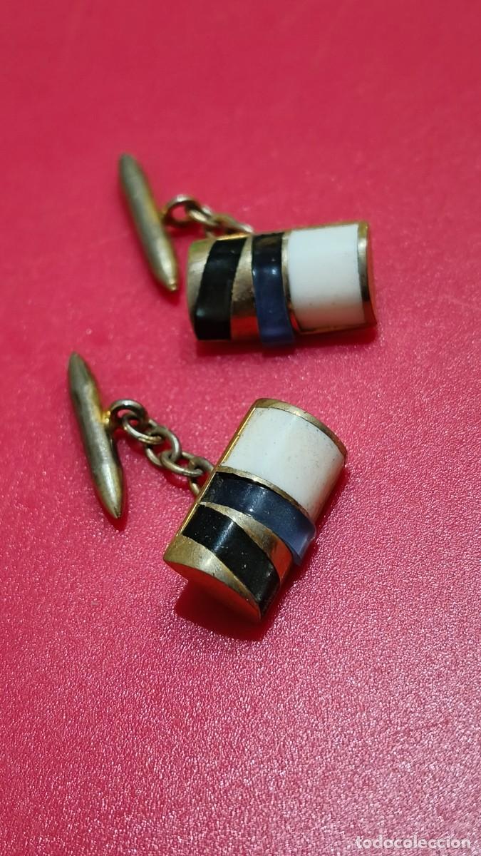 Joyeria: Bouton de manchette vintage neuf - Foto 1