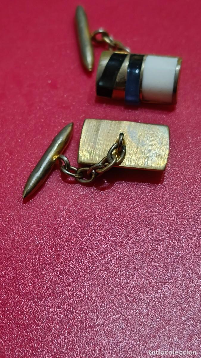 Joyeria: Bouton de manchette vintage neuf - Foto 2