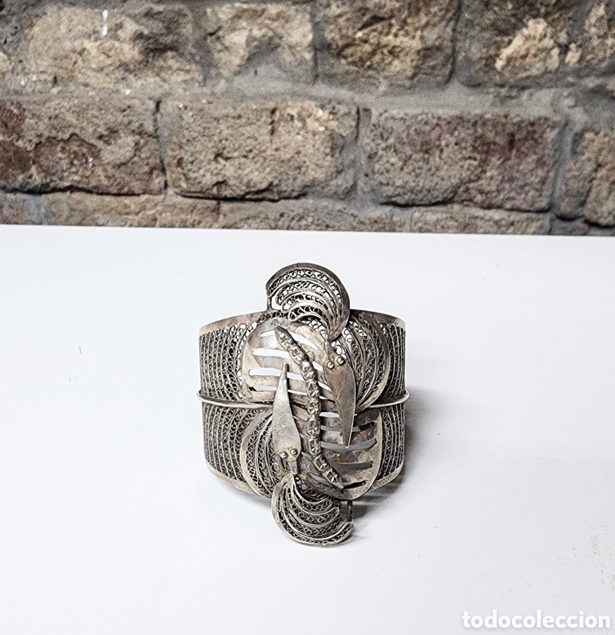 Joyeria: ✅️ BRAZALETE EN FILIGRANA DE PLATA - Foto 2
