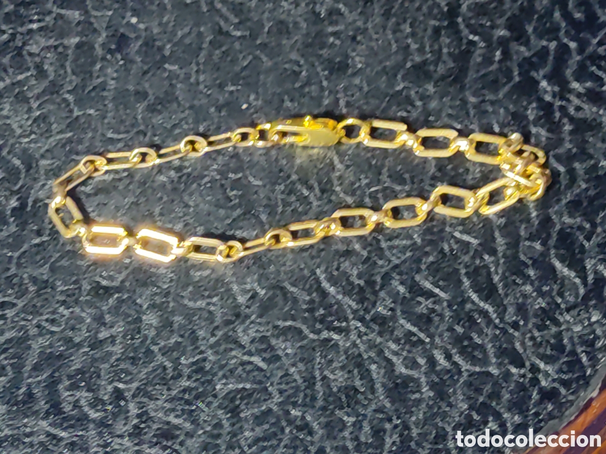 Joyeria: Pulsera chapada en oro.Vintage. - Foto 2