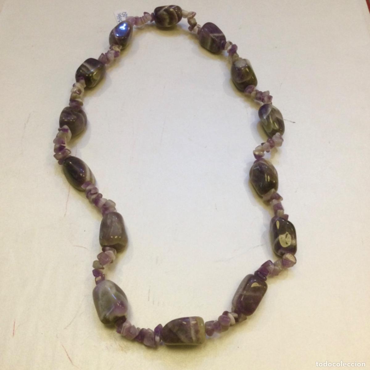 Joyeria: Collar de Amatista. 66 cms. NUEVO - Foto 1