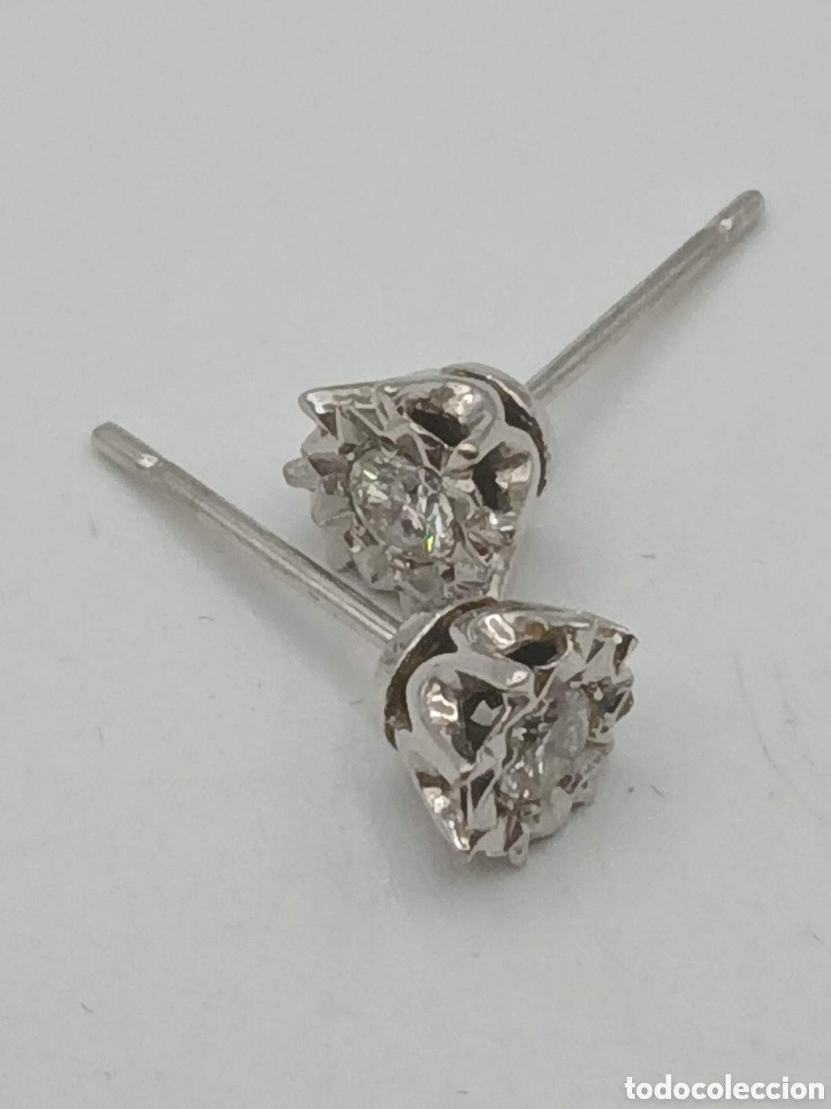 Joyeria: Pendientes oro blanco 18quilates y diamantes - Foto 3