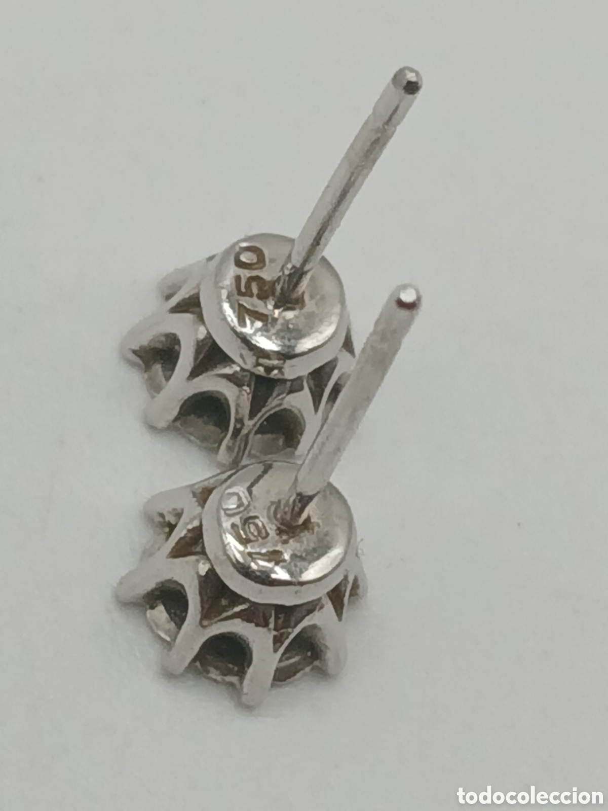 Joyeria: Pendientes oro blanco 18quilates y diamantes - Foto 6