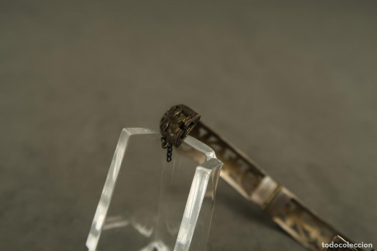 Joyeria: Antiguo Brazalete de Plata - Foto 10