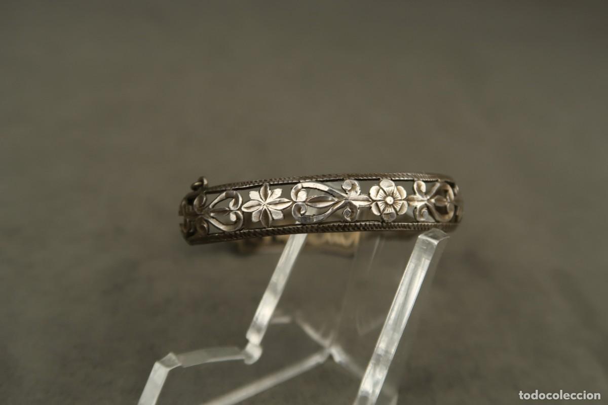 Joyeria: Antiguo Brazalete de Plata - Foto 11