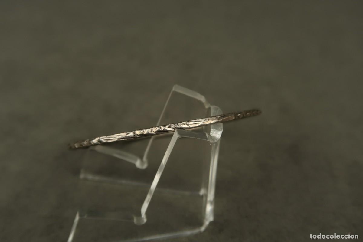 Joyeria: Antiguo Brazalete de Plata - Foto 7
