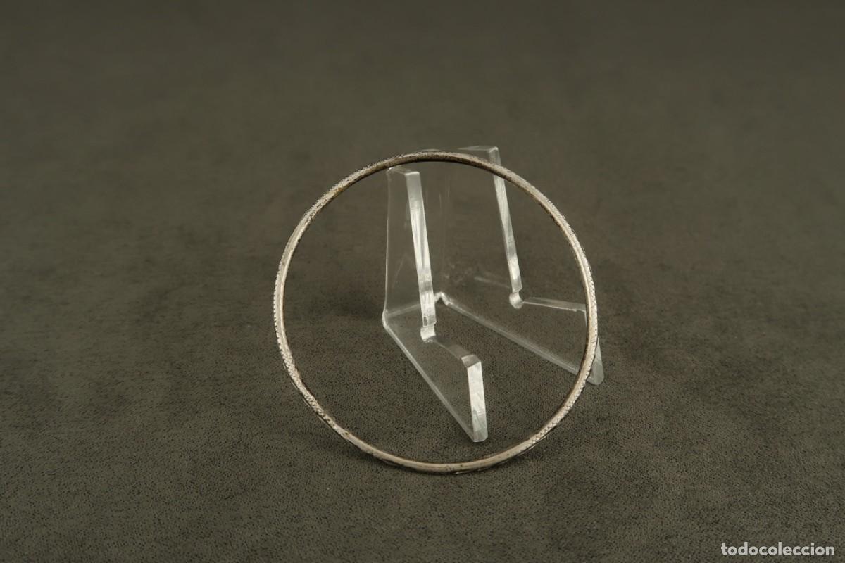 Joyeria: Antiguo Brazalete de Plata - Foto 8