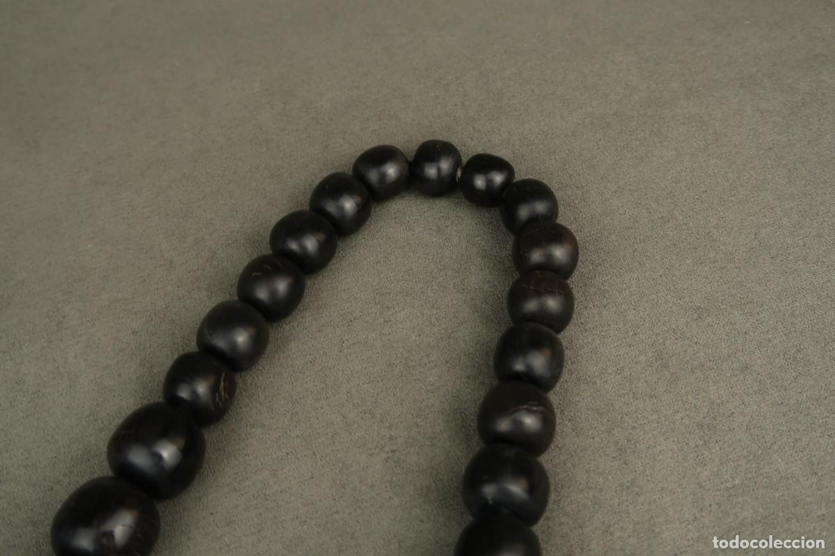 Joyeria: Antiguo Collar de Asta Negra - Foto 5