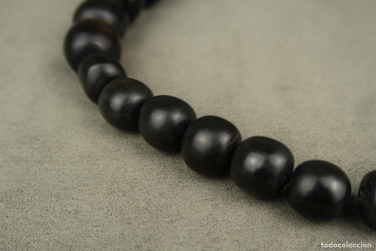 Joyeria: Antiguo Collar de Asta Negra - Foto 11