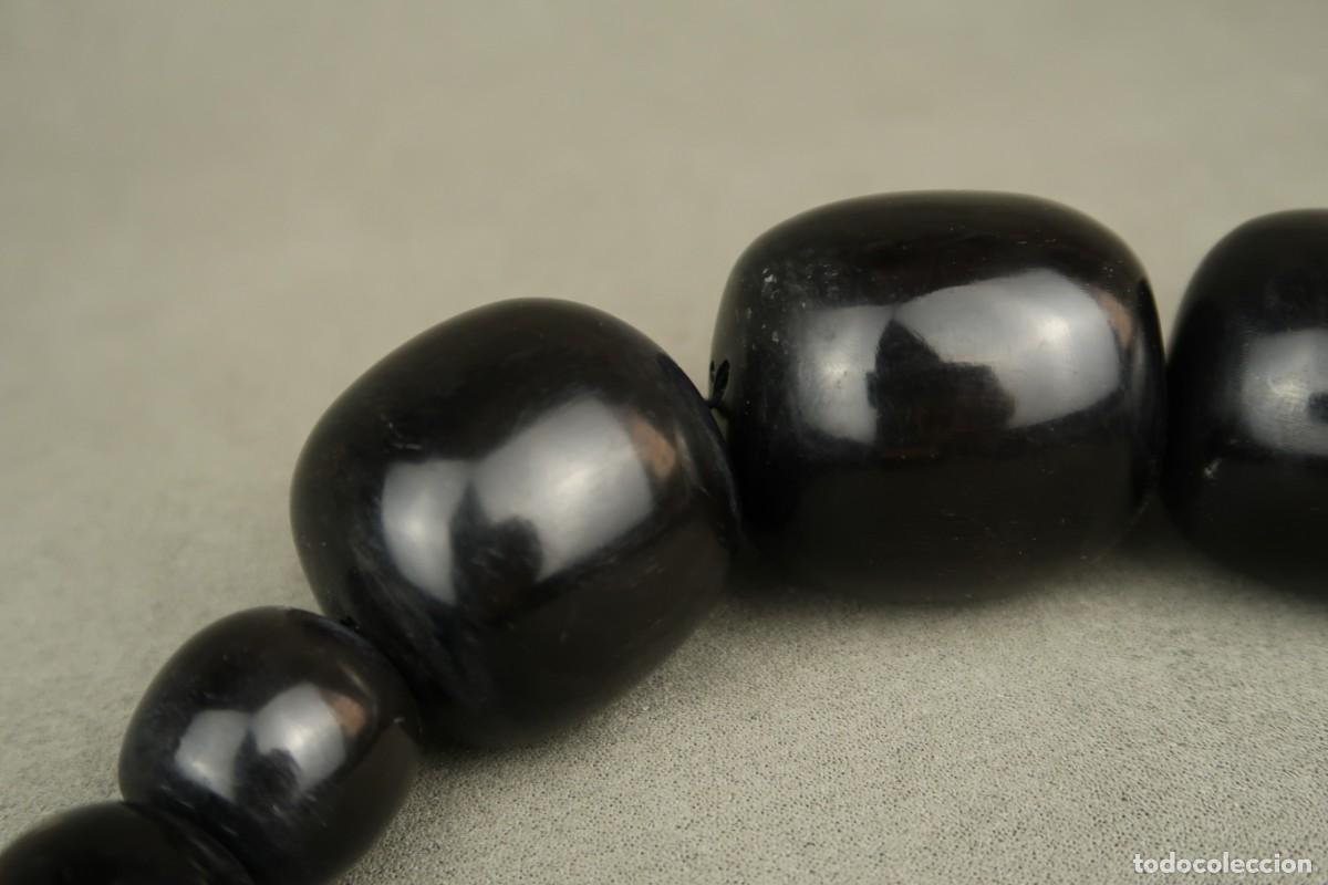 Joyeria: Antiguo Collar de Asta Negra - Foto 13