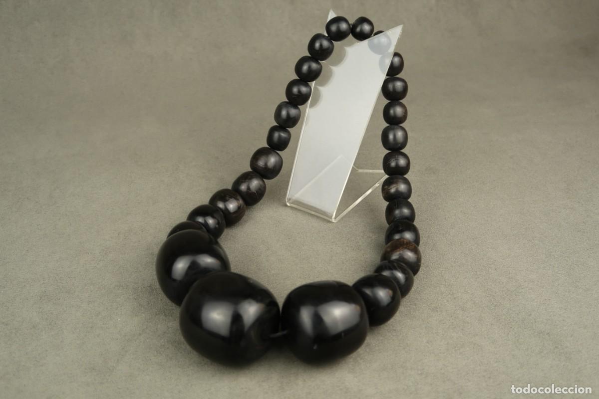 Joyeria: Antiguo Collar de Asta Negra - Foto 16