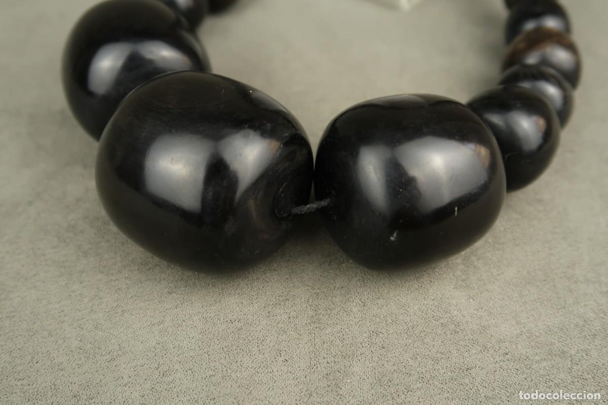 Joyeria: Antiguo Collar de Asta Negra - Foto 17