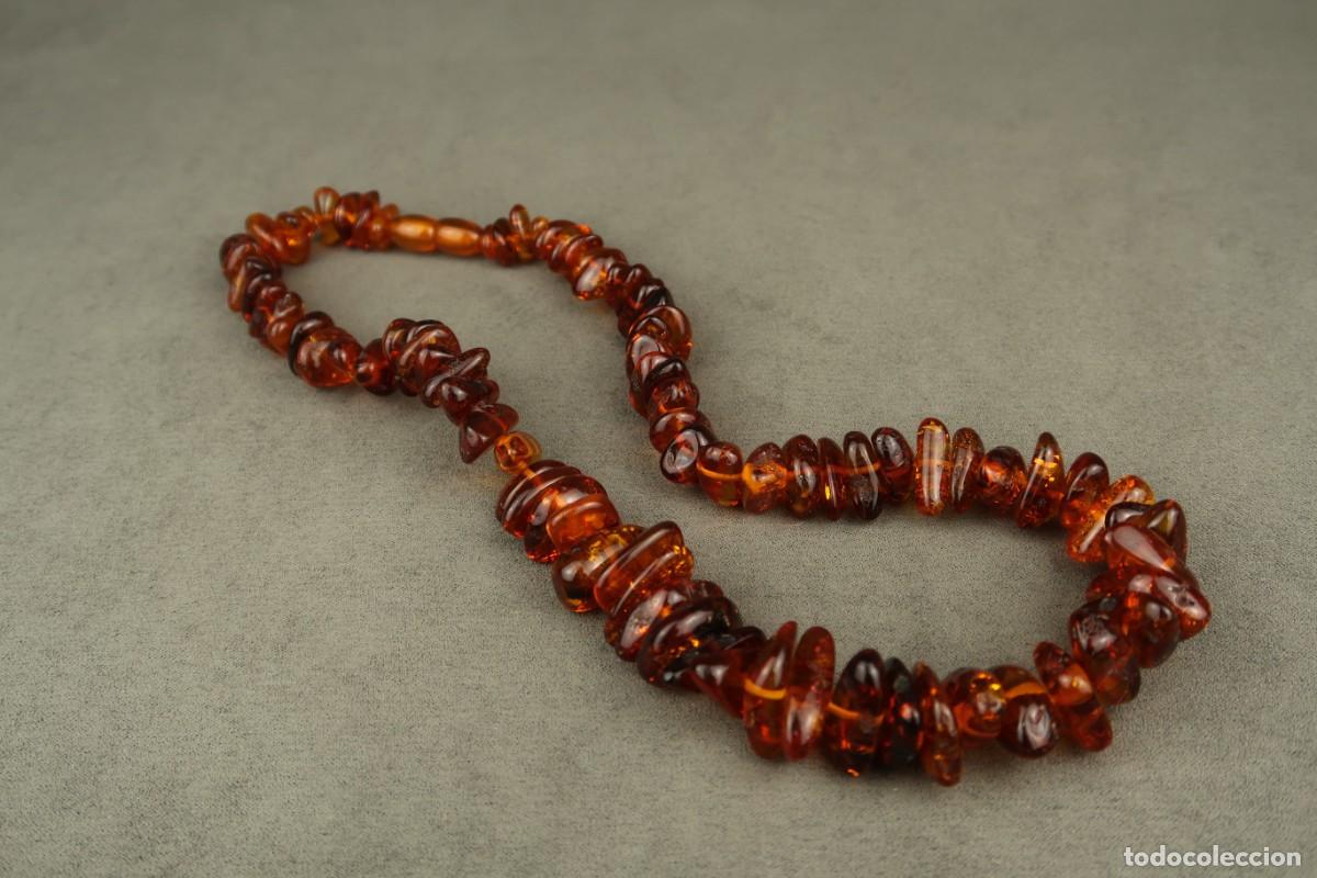 Joyeria: Antiguo Collar de &Aacute;mbar B&aacute;ltico - Foto 8