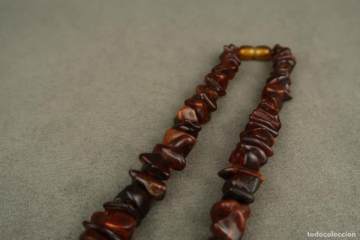 Joyeria: Antiguo Collar Gargantilla de &Aacute;mbar B&aacute;ltico - Foto 4