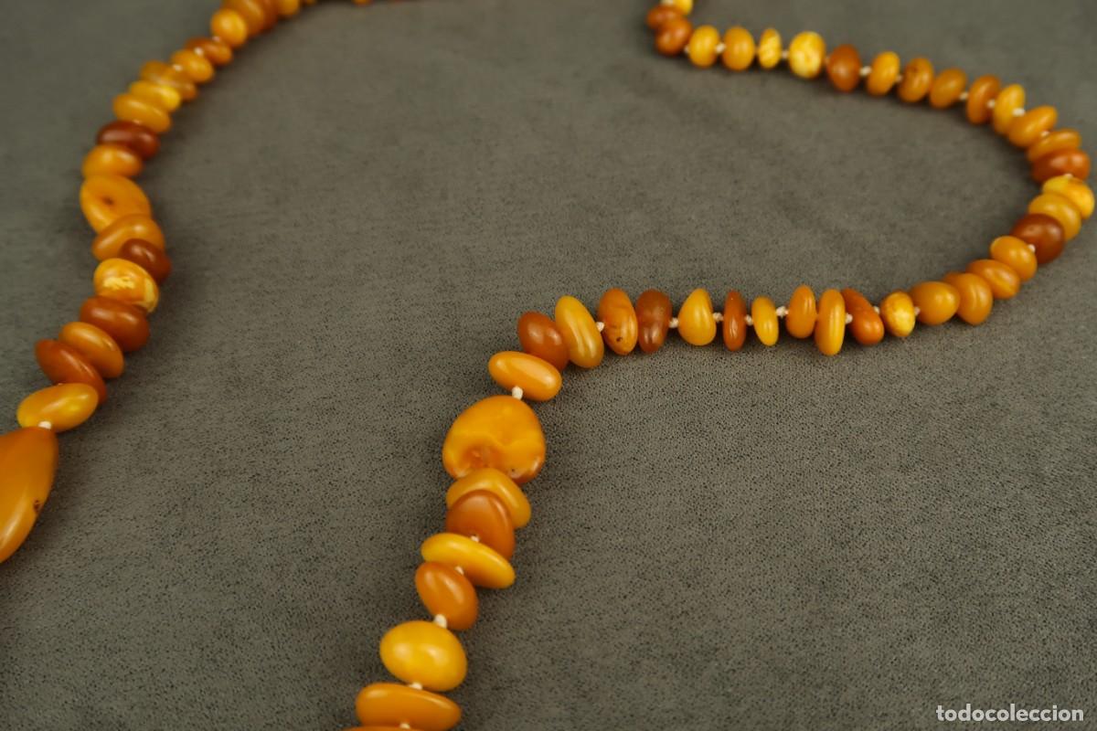 Joyeria: Antiguo Collar de &Aacute;mbar B&aacute;ltico - Foto 4
