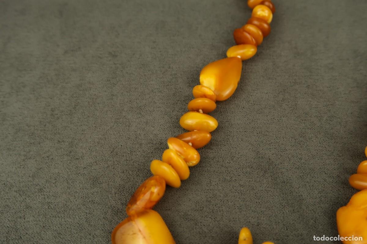 Joyeria: Antiguo Collar de &Aacute;mbar B&aacute;ltico - Foto 7