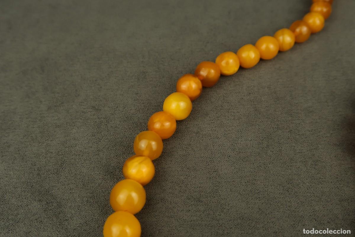 Joyeria: Antiguo Collar de &Aacute;mbar B&aacute;ltico - Foto 4
