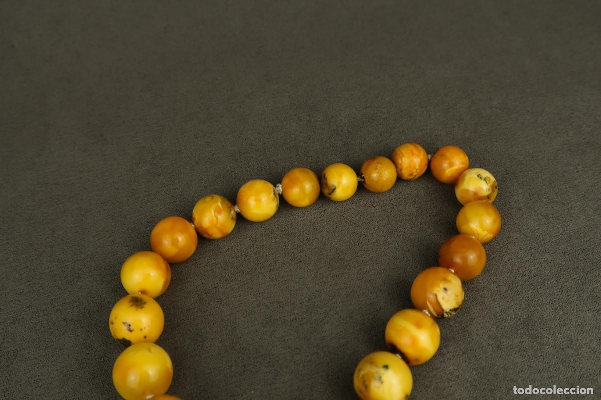 Joyeria: Antiguo Collar de &Aacute;mbar B&aacute;ltico - Foto 7