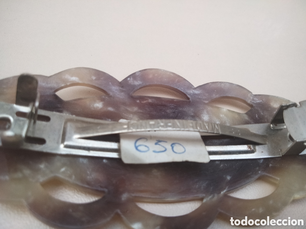 Joyeria: ANTIGUO PASADOR DE PELO FRANCES SIN USAR - Foto 4