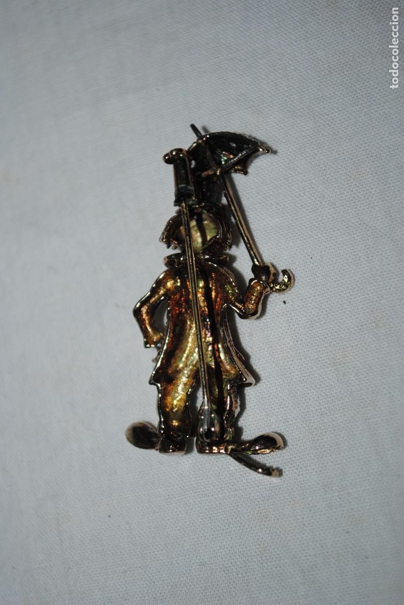 Joyeria: BROCHE ANTIGUO EN FORMA DE PAYASO - Foto 3
