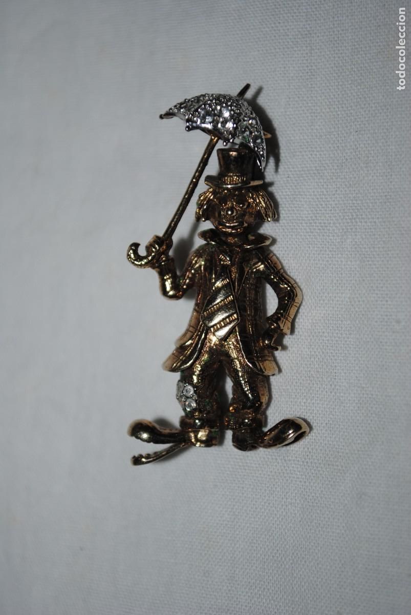 Joyeria: BROCHE ANTIGUO EN FORMA DE PAYASO - Foto 4