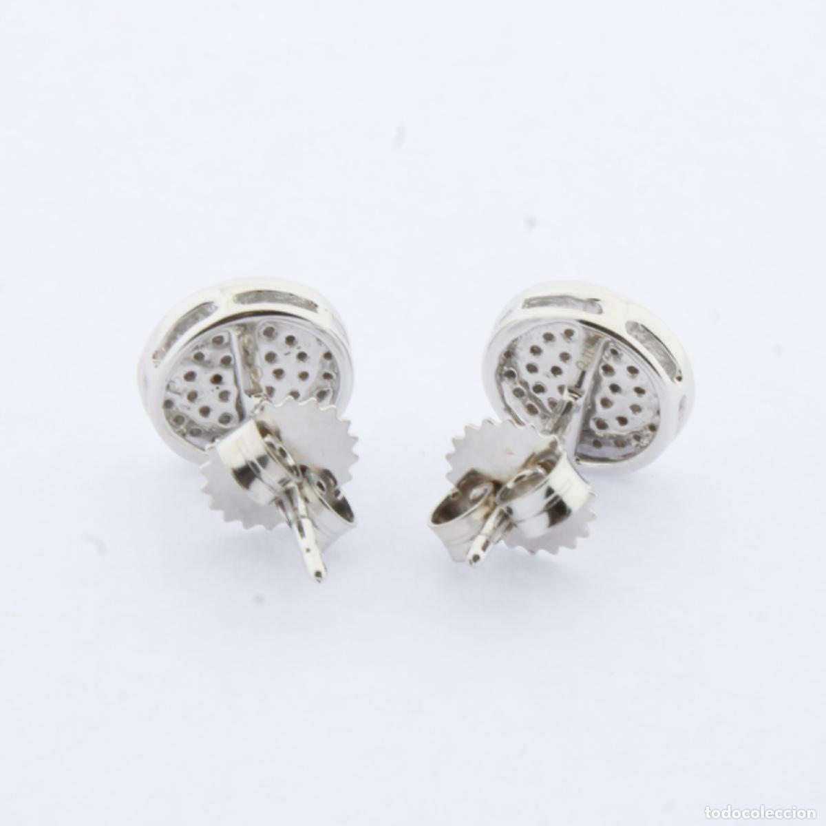 Joyeria: Pendientes oro blanco con brillantes - Foto 5