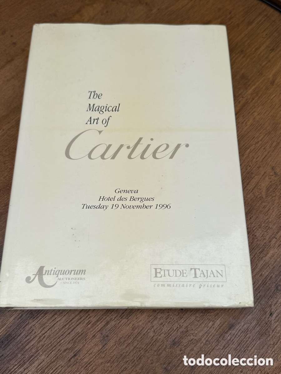 Joyeria: Cat&aacute;logo de subastas de objetos Cartier del 1996 en Suiza - Foto 1