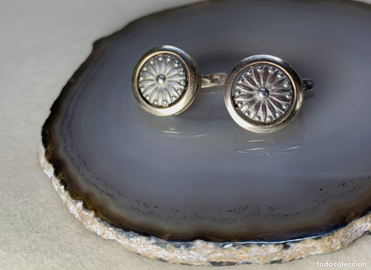 Joyeria: Pendientes vintage de la URSS, plata de ley 925. - Foto 4