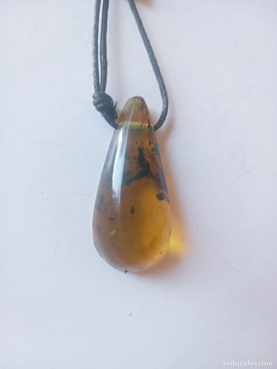 Joyeria: BONITO COLGANTE ANTIGUO. ( AMBAR? ) - Foto 2